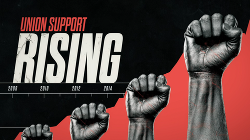 AFL-CIO America's Unions campaign frame