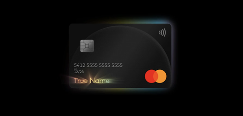 Mastercard True Name campaign frame
